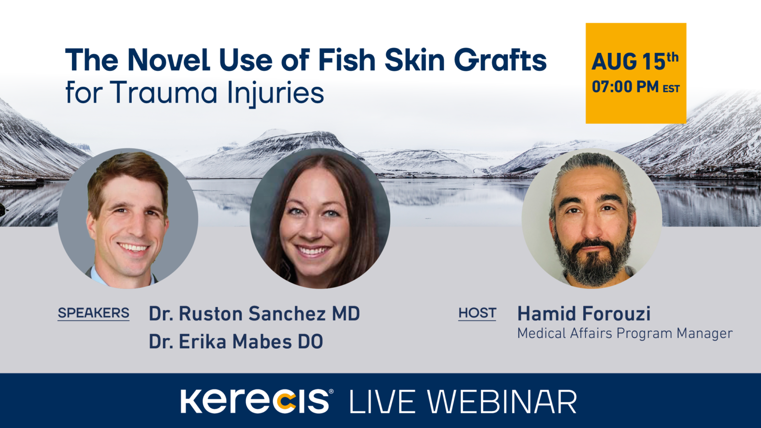 The Novel Use Of Fish Skin Grafts For Trauma Injuries Kerecis